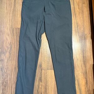 lululemon athletica ABC Black Slim Fit 5 pocket Men's Pants